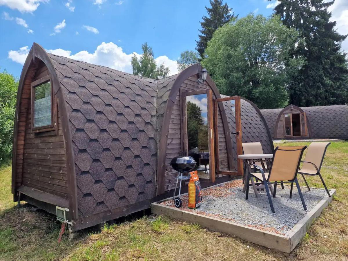 Hobiti Chatka Lipno Černá v Pošumaví エクステリア 写真